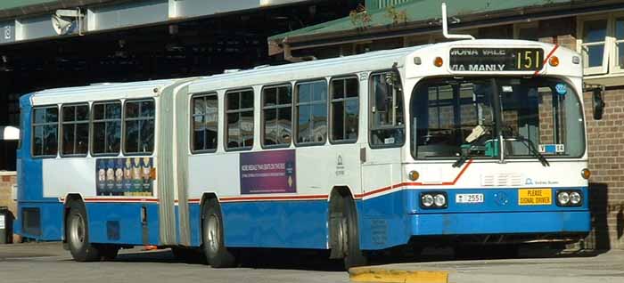 Sydney Buses Mercedes O305G PMC articulated bus 2551